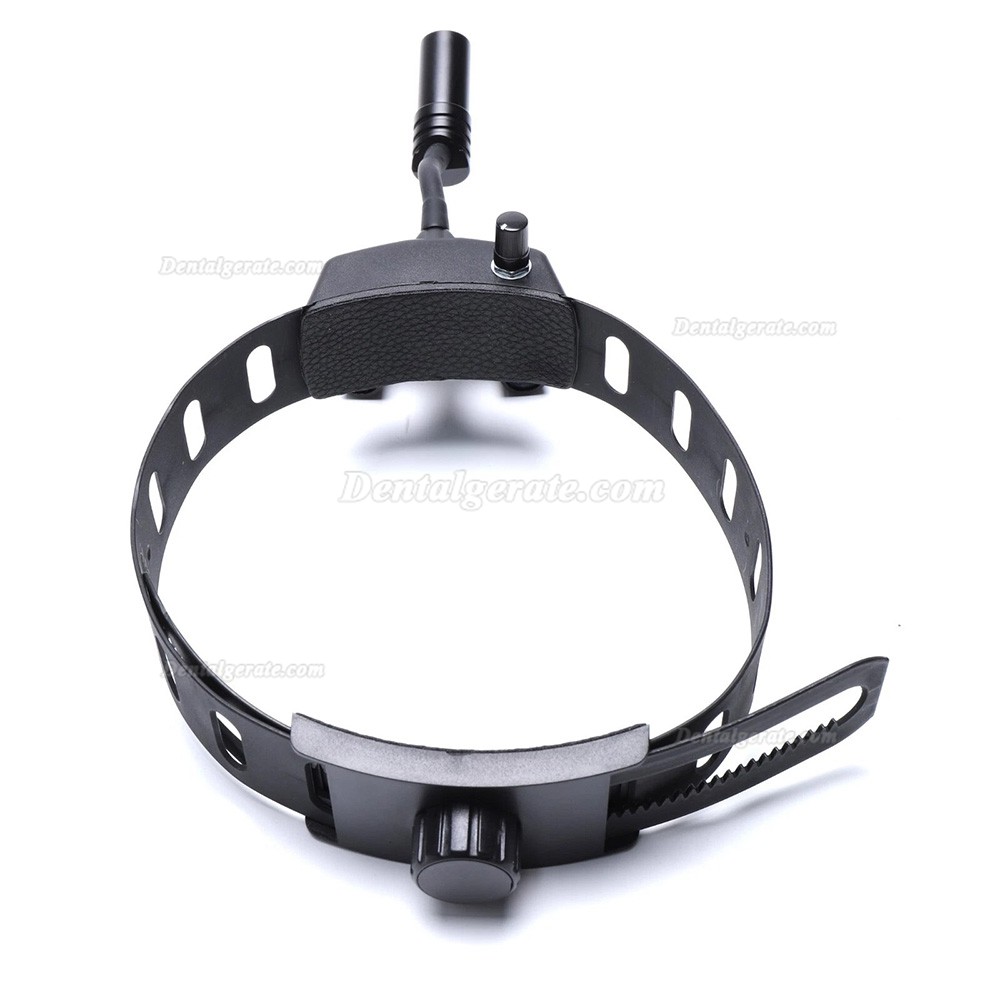 YUYO DY-005 4-fache Dental Lupenbrille + 3 W kabelloses LED-Licht f&uuml;r Lupenbrille